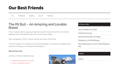 Desktop Screenshot of ourbestfriends.org